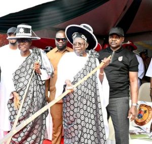 Photos: President Tinubu at Eyo Festival in Lagos