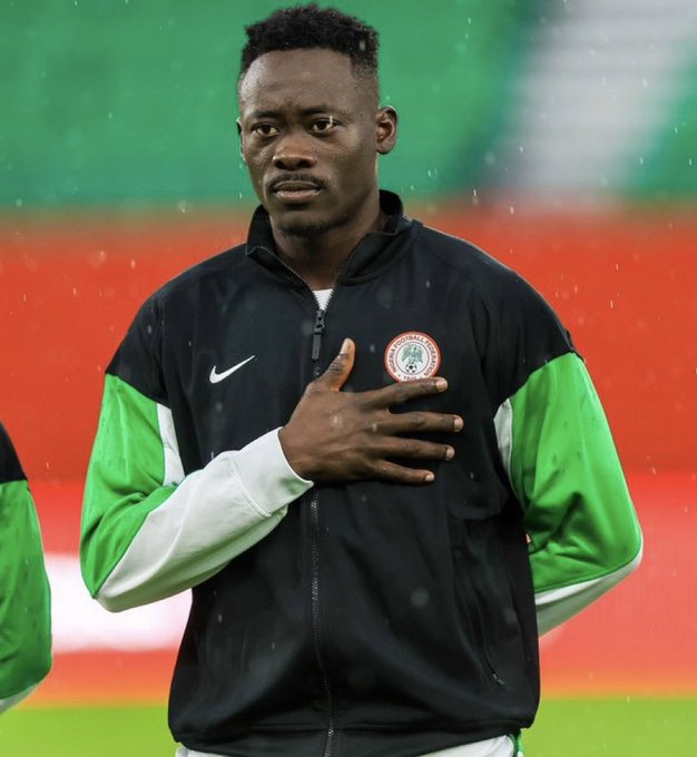 Akor Adams has left Super Eagles camp