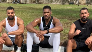 'God kept me in the presence of great men' - Anthony Joshua pens tribute to friends Latz and Sina k*lled in road mishap