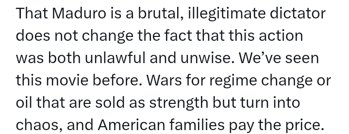 'Trump's actions do not make America safer or stronger' - Kamala Harris reacts to capture of Maduro 3 'Trump's actions do not make America safer or stronger' - Kamala Harris reacts to capture of Maduro