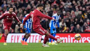 Liverpool 3-0 Brighton: Salah scores as Reds progress to FA Cup fifth round
