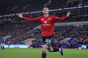Everton 0-1 Manchester United: Sesko to the rescue as Reds return to top four