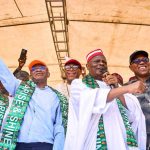 Photos: Massive crowd converge for Obi and Kwankwaso in Kano
