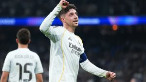 Valverde net hat-trick as Real Madrid ease through Manchester City 3-0 in Champions League knockout