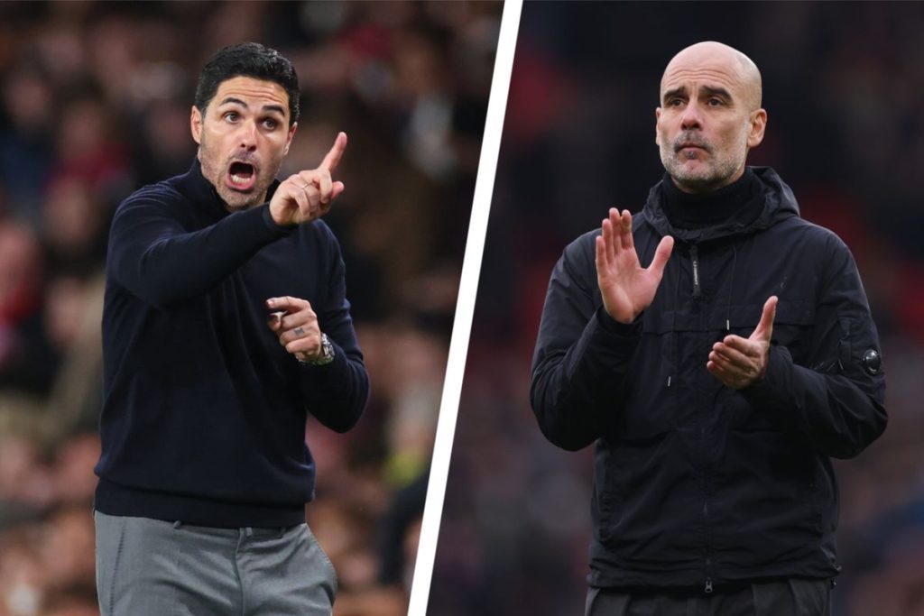 Manchester City V Arsenal: Both sides’ starting eleven