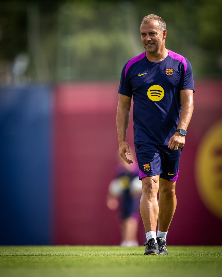 'I dream to win the Champions League with Barca' - Flick