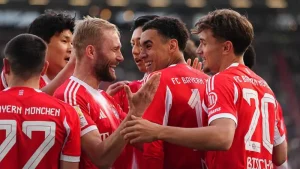 St. Pauli 0-5 Bayern Munich: Kompany's Bavarians break Bundesliga goal record