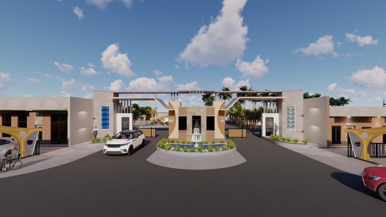 Photos: Late Buhari's Special Adviser building a modern community hub in Kano