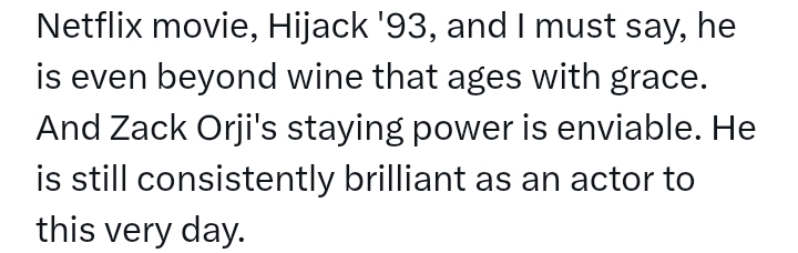 'Still consistently brilliant' - Reno Omokri extols Bob-Manuel, Saint Obi and Zack Orji