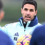 Arsenal head coach Mikel Arteta