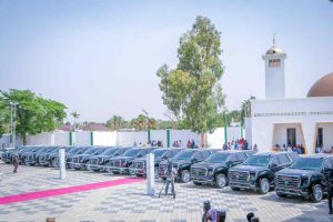 Governor Mohammed distribute official vehicles to Emirs in Katsina