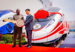 Lagos Red Line: Sanwo-Olu receives new set of 24-car trains