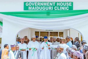Shettima commissions Government House Clinic in Maiduguri worth 'billions of Naira'