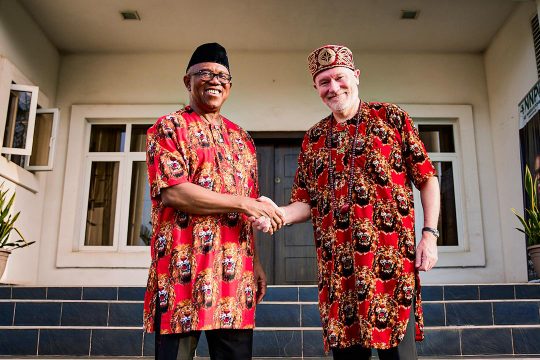 Obi hosts EU Ambassador to Nigeria at his residence