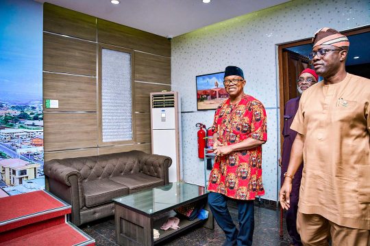 2027 Elections: Obi meets Makinde in Ibadan