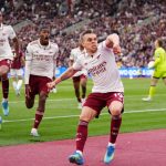 Arsenal go five points clear atop with Trossard’s late goal against West Ham