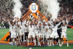 Freiburg 0-3 Aston Villa: Villans are Uefa Europa League 2025/26 Champions