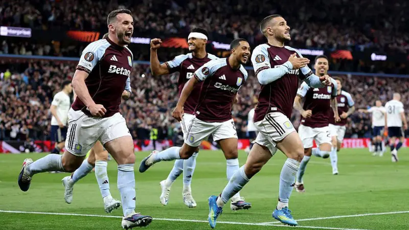 Aston Villa 4-0 Nottingham Forest: Villans trounce Tricky Trees to reach Europa League final 20 Aston Villa 4-0 Nottingham Forest: Villans trounce Tricky Trees to reach Europa League final
