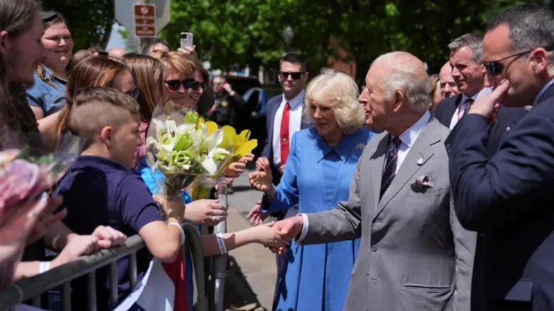 King Charles III arrives in Bermuda after ending US trip with visit to small-town America