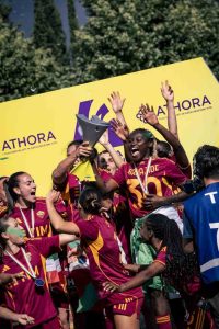 AS Roma 2-0 Genoa: Rinsola Babajide wins first League title with Yellow and Reds