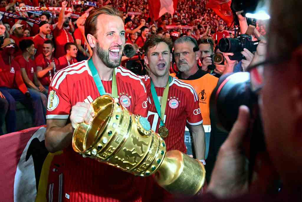 Photos: We are 'Pokal winners!' - Kane after DFB Cup triumph 3 Photos: We are 'Pokal winners!' - Kane after DFB Cup triumph