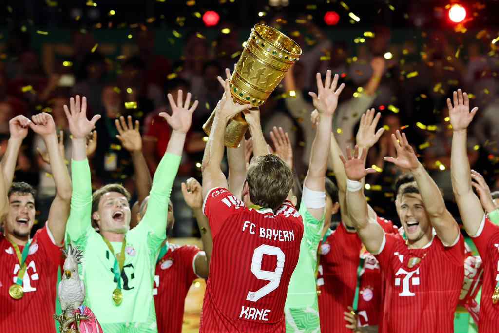 Photos: We are 'Pokal winners!' - Kane after DFB Cup triumph