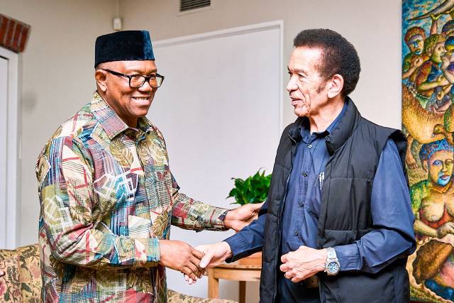 Photos: Obi meets former SA President Thabo Mbeki in Cape Town 3 Photos: Obi meets former SA President Thabo Mbeki in Cape Town