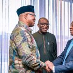 Photos: Obi meets former SA President Thabo Mbeki in Cape Town