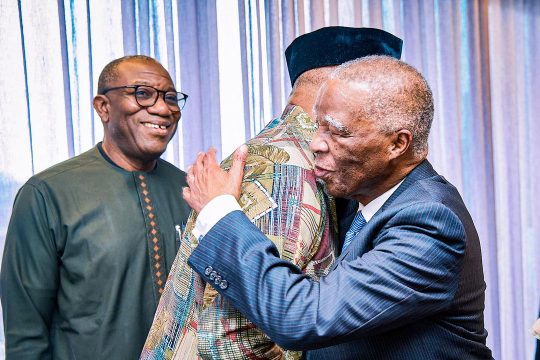 Photos: Obi meets former SA President Thabo Mbeki in Cape Town 2 Photos: Obi meets former SA President Thabo Mbeki in Cape Town