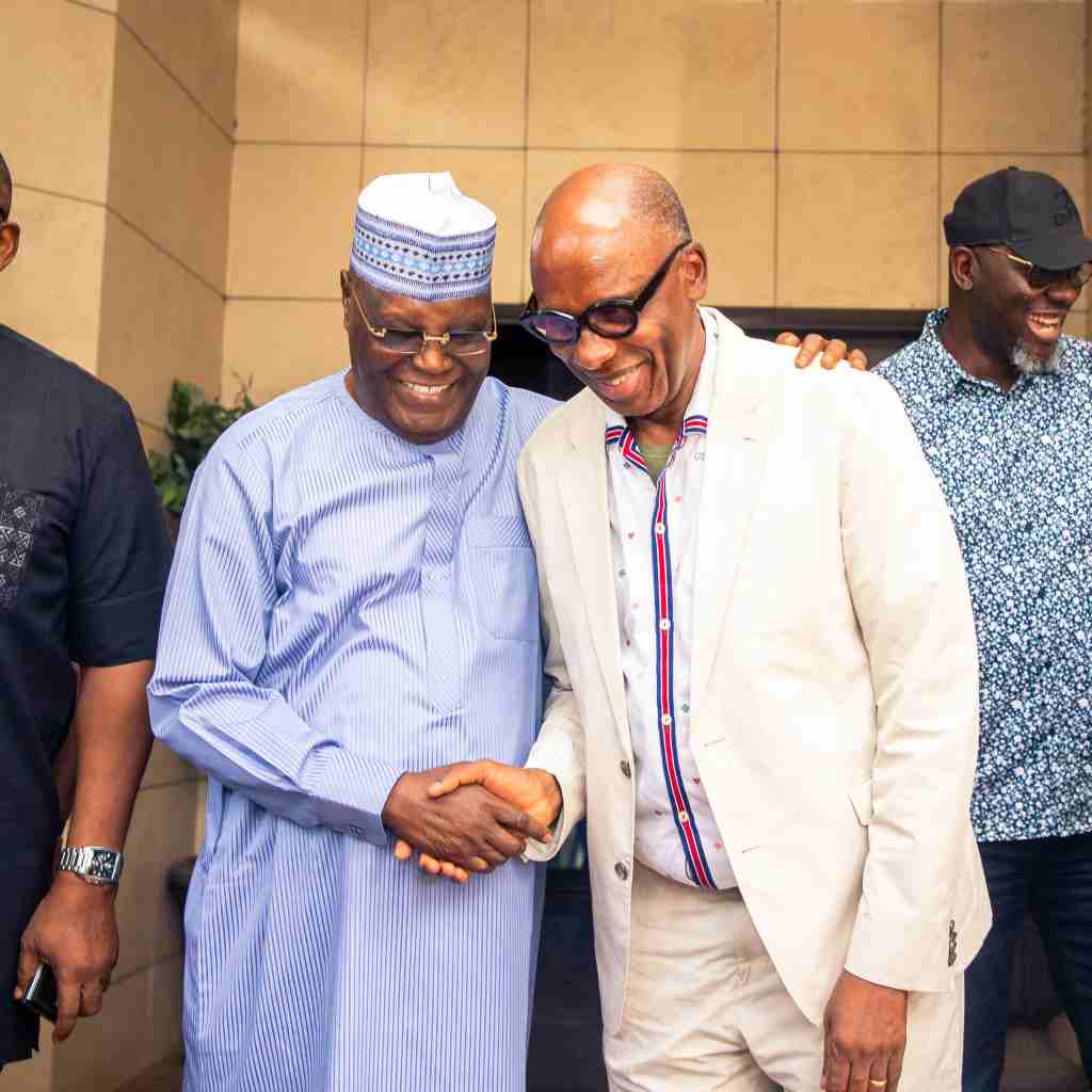 Atiku visits Amaechi following ADC Presidential Primary victory