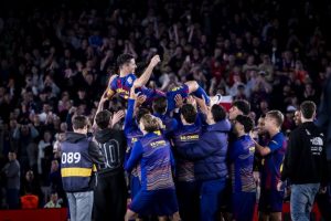 Barcelona 3-1 Real Betis: Catalans bid emotional farewell to Lewandowski