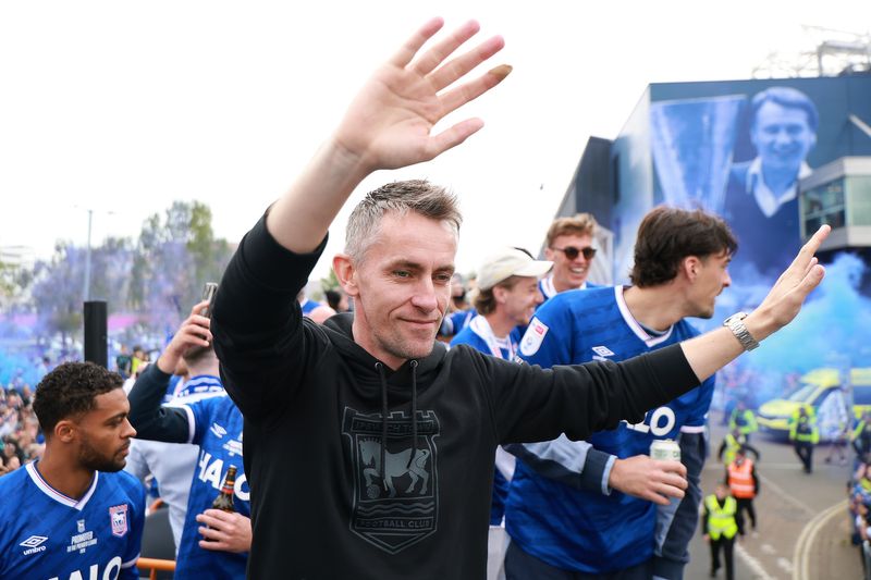 Kieran McKenna steps down as Ipswich Town manager after Premier League promotion