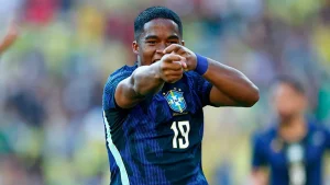 Endrick scores winning goal as Brazil beat Egypt 2-1 in friendly