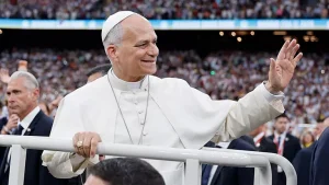 Santiago Bernabeu host Pope Leo XIV's meeting with diocesan community of Madrid