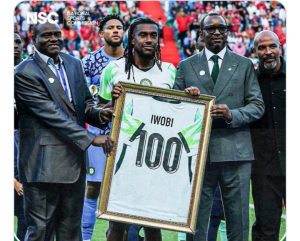 Portugal 2-1 Nigeria: NSC celebrates Alex Iwobi on 100th appearance for Super Eagles
