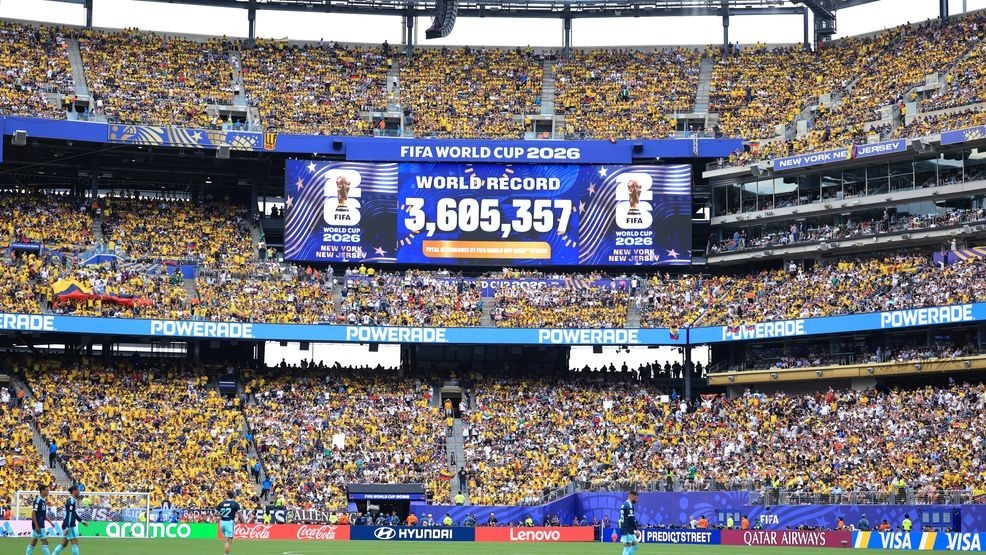 FIFA World Cup 2026 emerge highest-attended tournament in history, exceed 3.6m spectators