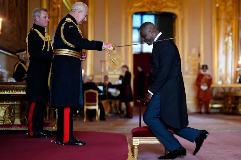 Actor Idris Elba is currently working on a documentary about the King's Trust, which gave him a grant at the age of 18