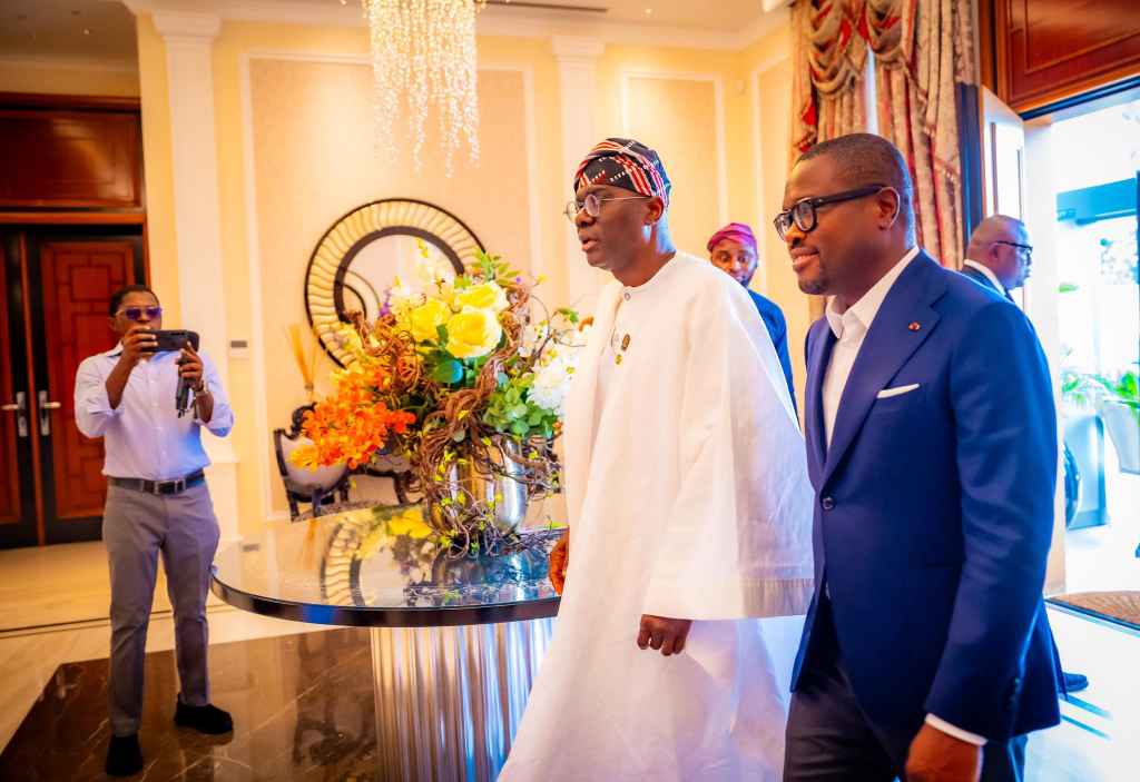 Photos: Sanwo-Olu receives President of Benin Wadagni in Lagos 2 Photos: Sanwo-Olu receives President of Benin Wadagni in Lagos