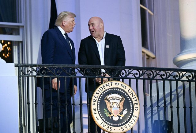President Trump celebrates 80th birthday with UFC fight at White House