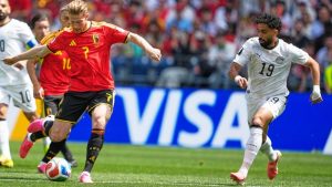 Belgium 1-1 Egypt: Points shared in Seattle