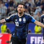 Jordan 1-3 Argentina: Messi sets new World Cup record after coming on