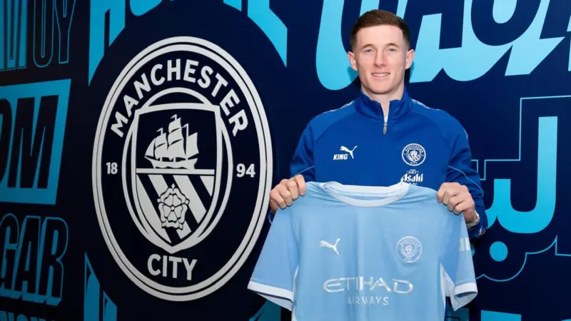 Official: Elliott Anderson moves to Manchester City on a five-year deal 4 Manchester City new signing, Elliott Anderson