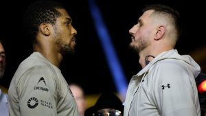 Usyk sends 'Good Luck' message to Joshua ahead of fight against Prenga