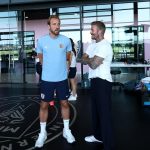 Norway V England: Legend Beckham joins Three Lions in training in Miami
