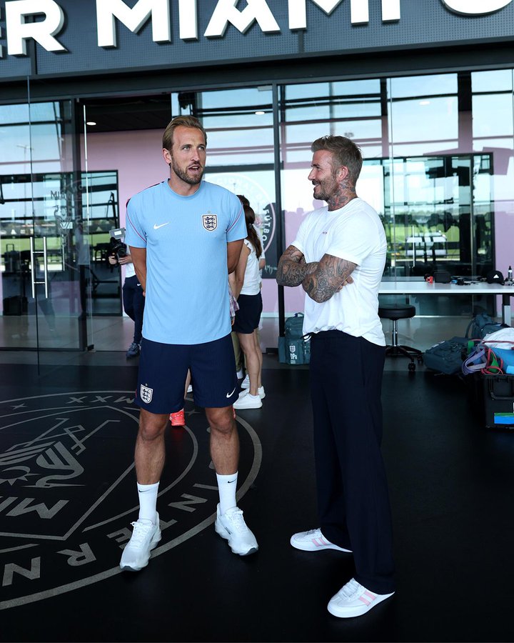 Norway V England: Legend Beckham joins Three Lions in training in Miami 2 Norway V England: Legend Beckham joins Three Lions in training in Miami