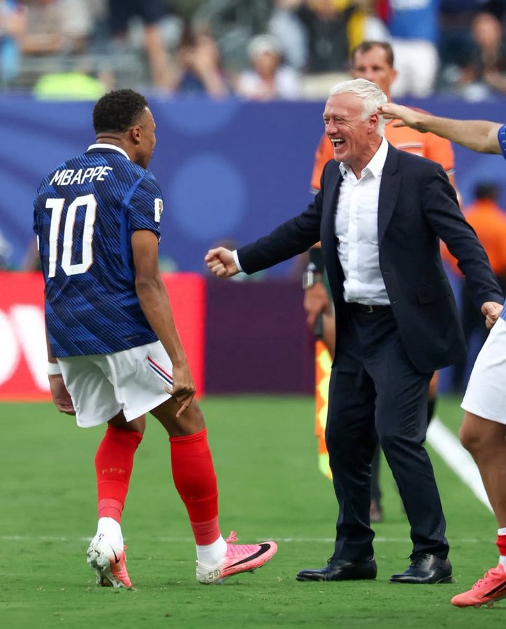 'Thank you for giving me the chance' - Mbappe pens tribute to Deschamps on 'last dance' 6 'Thank you for giving me the chance' - Mbappe pens tribute to Deschamps on 'last dance'