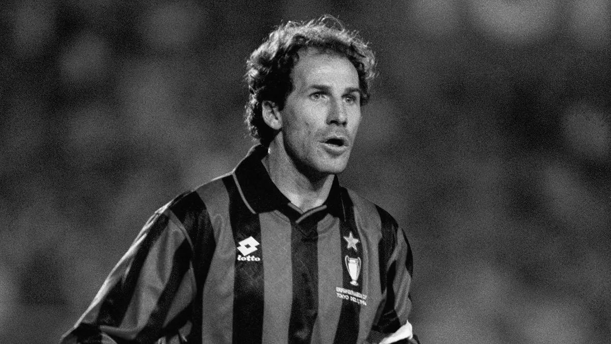 Former AC Milan and Italy defender, Franco Baresi, passes at 66