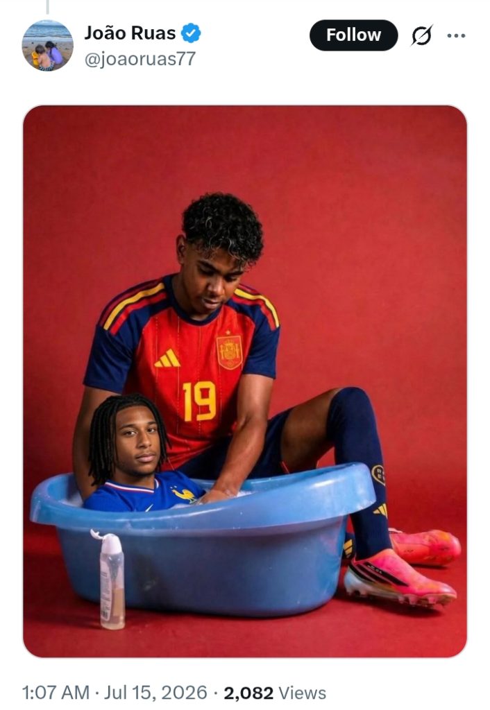 'Tonight's defeat hard to take' - Macron reacts to France' defeat to Spain 3 'Tonight's defeat hard to take' - Macron reacts to France' defeat to Spain