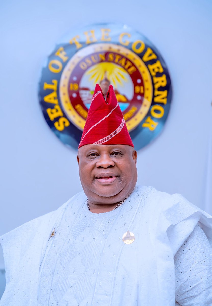 Adeleke thanks Tinubu for 'free and fair' election 4 Executive Governor of Osun State, Ademola Adeleke