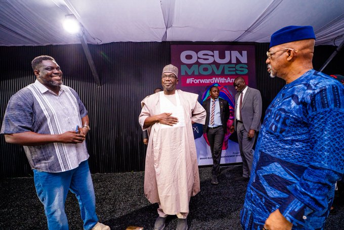 Dapo Abiodun, Governor of Ogun State, visits Osun State ahead of the Osun Governorship Election on Saturday 15 August, 2026